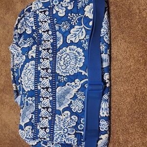 Vera Bradley Duffle Bag (Blue Lagoon)